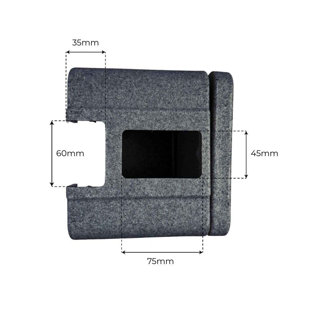 Tap Safe Underside Product Dimensions